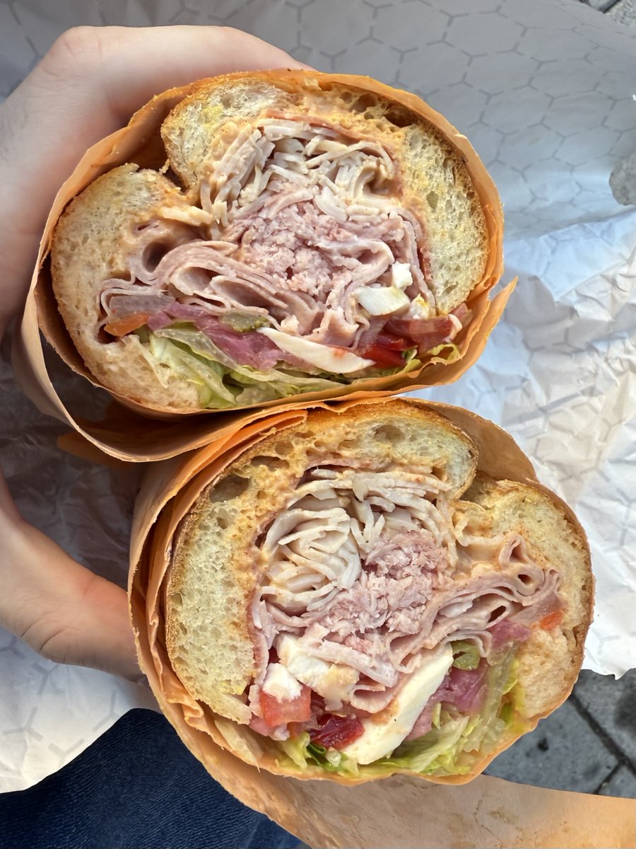 i might've spent like 20 bucks on a sandwich today but lowkey it fixed me