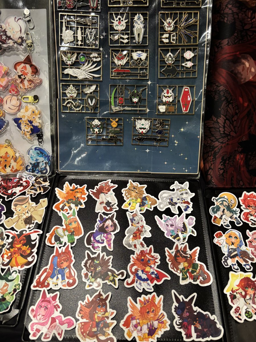 alyruko's tweet image. I’m at Saboten this weekend ✨ in the artist alley at table A82