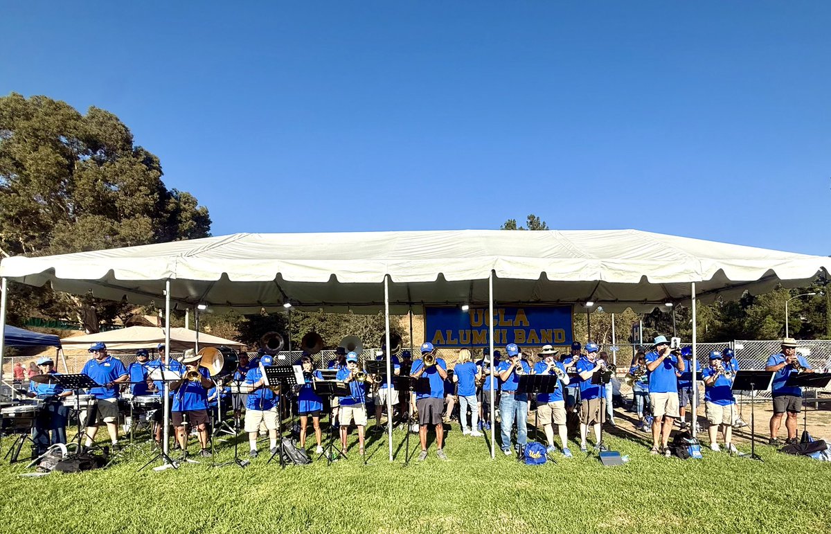 Our tailgate concert is underway! <a href="/UCLAGameday/">UCLA Gameday</a> <a href="/UCLAFootball/">UCLA Football</a> #GoBruins #uclaalumni #UCLAFootball