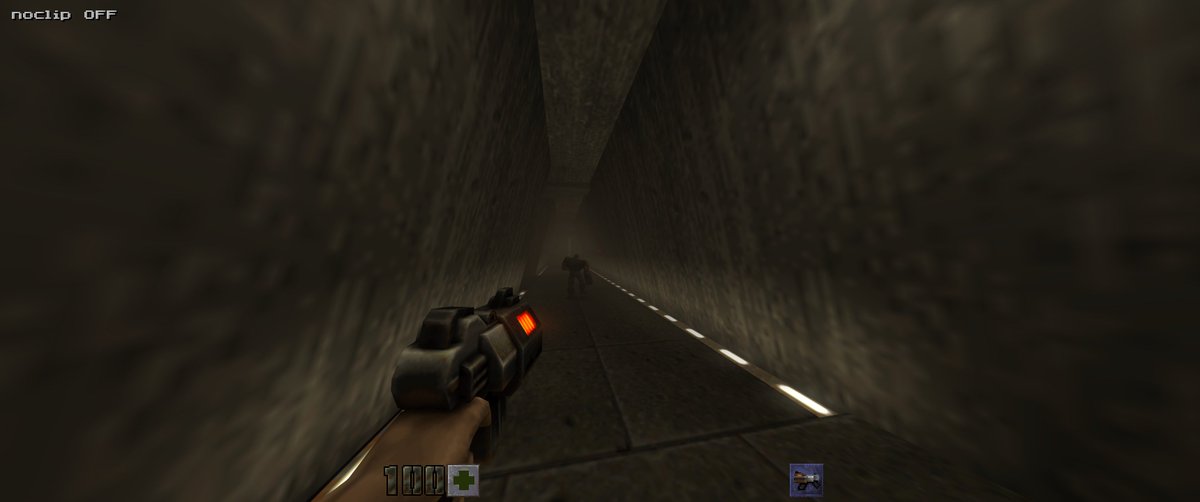 Colonthreee's tweet image. Remasterin&apos; a Brutal Base to be ready for a REMASTER of a Quake 2. &amp;gt;:3c

#leveldesign