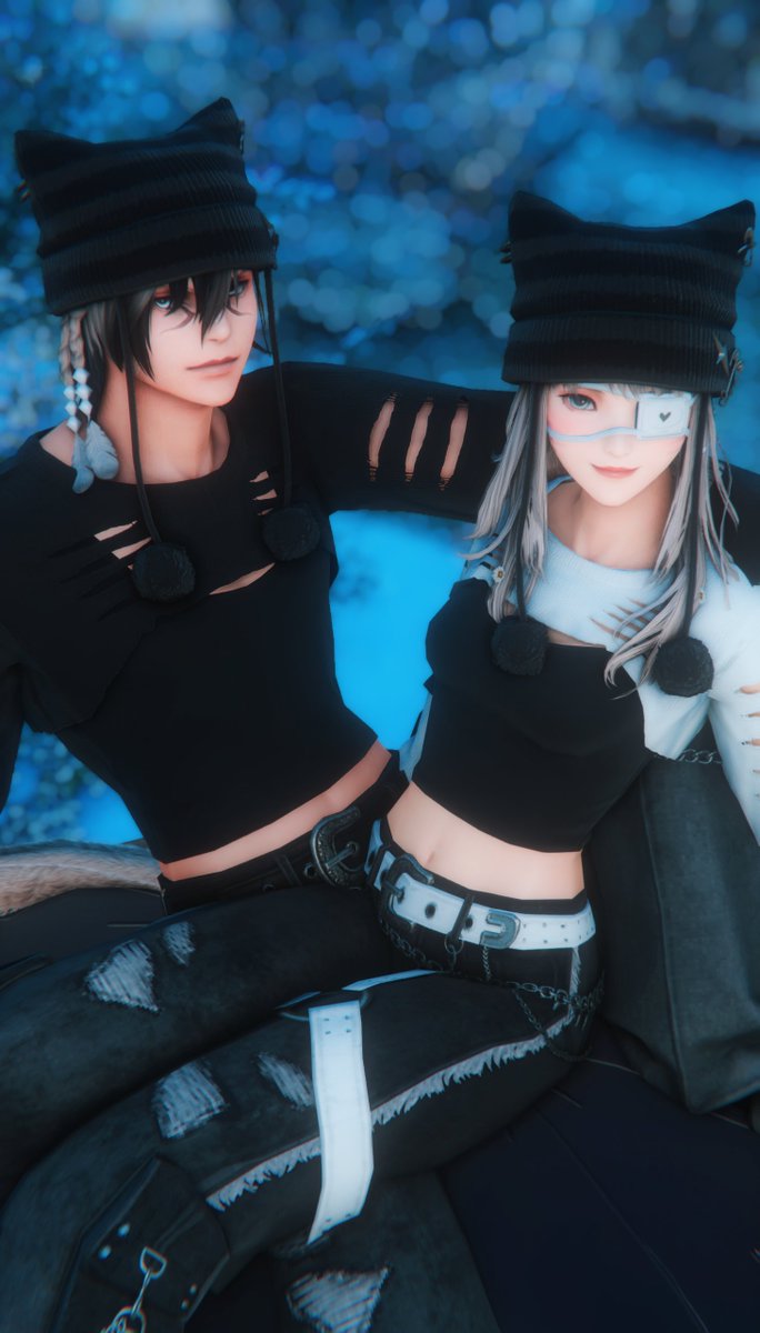 🖤🤍 #おはミコ #ミコッテ #FF14