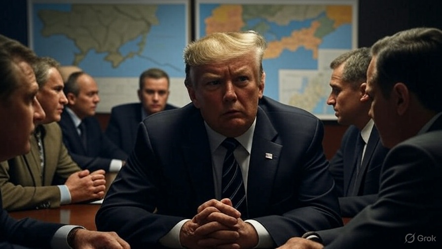 ProMirSk's tweet photo. 🔥Трамп приостанавливает мирные усилия по Украине! Axios: он ждёт уступок от сторон. ✔ Зеленский и РФ в подвешенном состоянии. Новый поворот войны?  Что скажете?  #Украина #Политика #Трамп https://t.co/HpB9GKWpg8