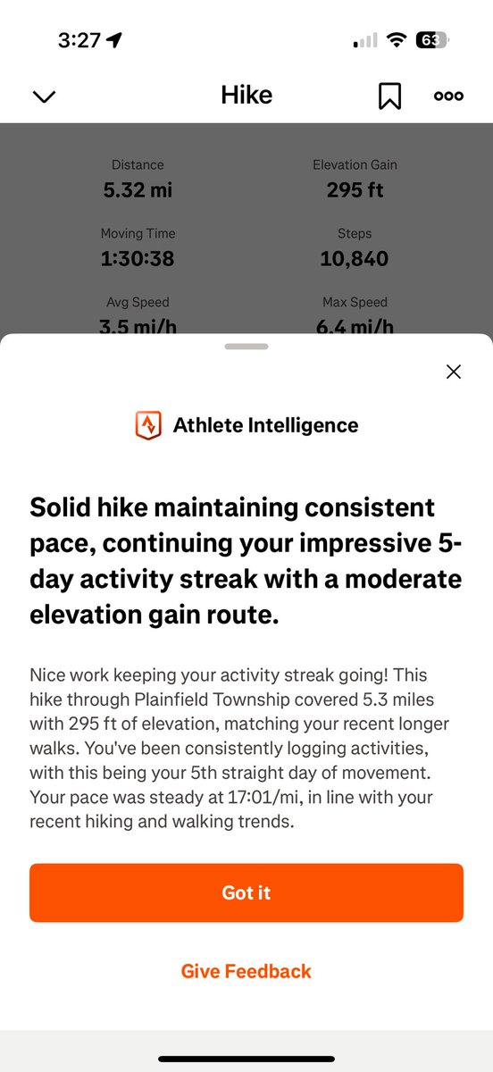 Keeping up my fitness. 💗<a href="/ChrisWigent/">Chris Wigent</a>