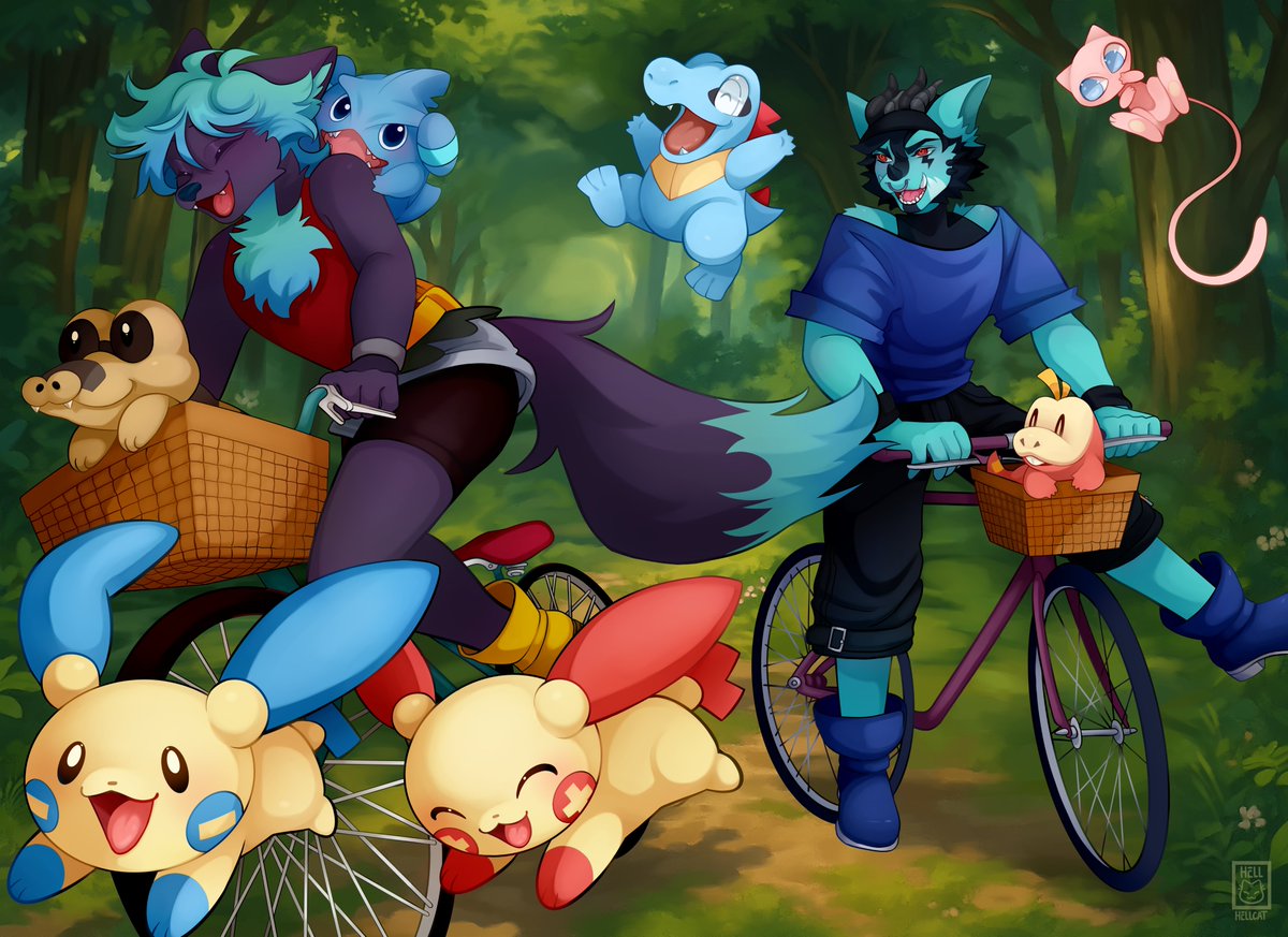 666Hell0Cat's tweet photo. my wrist died, but it was completely worth it! 💋💋 complex com full render, love it!!

#furryartwork #furryartist #complexbackground #Pokemon #furrycommission https://t.co/siWbOTMBsJ