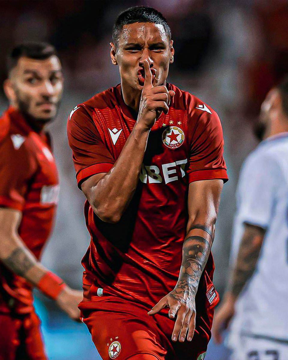 Leandro Godoy and his first goal with CSKA!