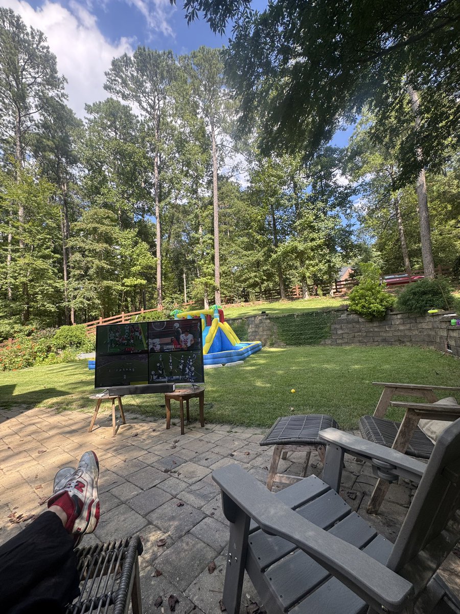 For now, I’m sat. Later, I’ll slide.