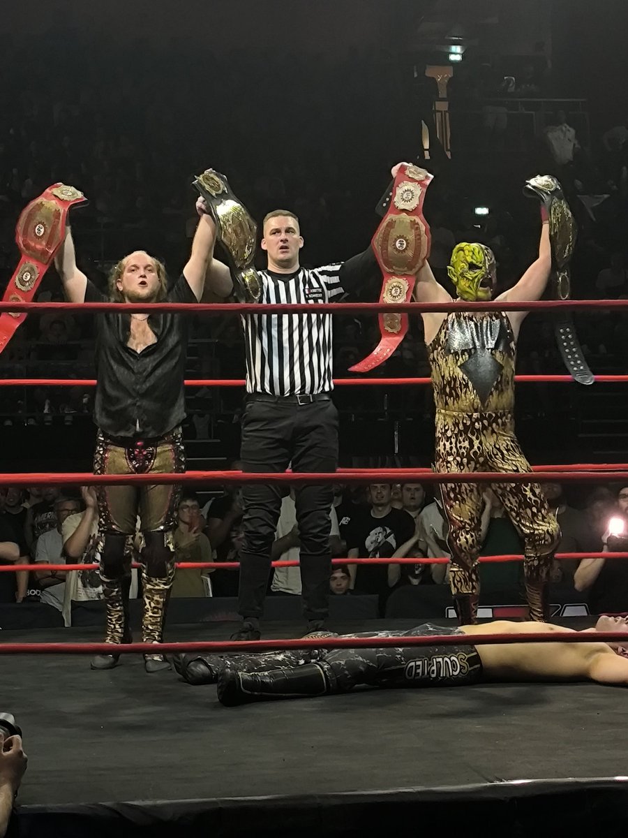 BZW x APC FRENCH TOUCH

WINNERS TAKES ALL
Championnats par Équipes de l'APC et de la CZW
Rivality (MBM &amp; Ultima Sombra) (c) déf IDOLATRY (Nate Prince &amp; Erin Ordo), Suplex Republik (Zack Eriti &amp; Cuma Bolat) &amp; LJ Cleary et Cian Noonan