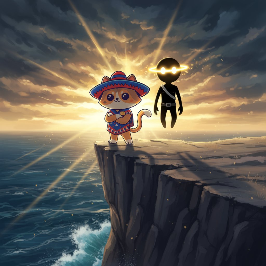 The biggest nobrainer combo in the game.

<a href="/ponchoBASE/">Poncho on BASE</a> - $PONCHO is max bidding on <a href="/grok/">Grok</a>'s first coin $DRB

I told you, this is a bluechip and one of a kind. Awesome team, great work!
