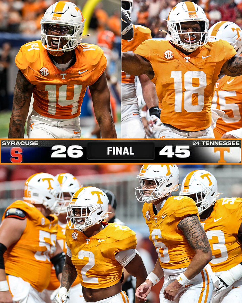 THE BETTER ORANGE WINS 🍊 <a href="/Vol_Football/">Tennessee Football</a>