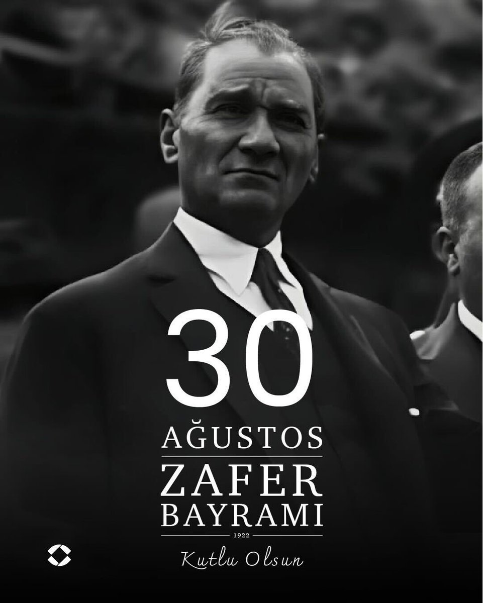 Büyük Zafer’in 103. yıl dönümünde, Gazi Mustafa Kemal Atatürk ve silah arkadaşlarını saygı ve minnetle anıyoruz. 30 Ağustos Zafer Bayramımız kutlu olsun. 🇹🇷