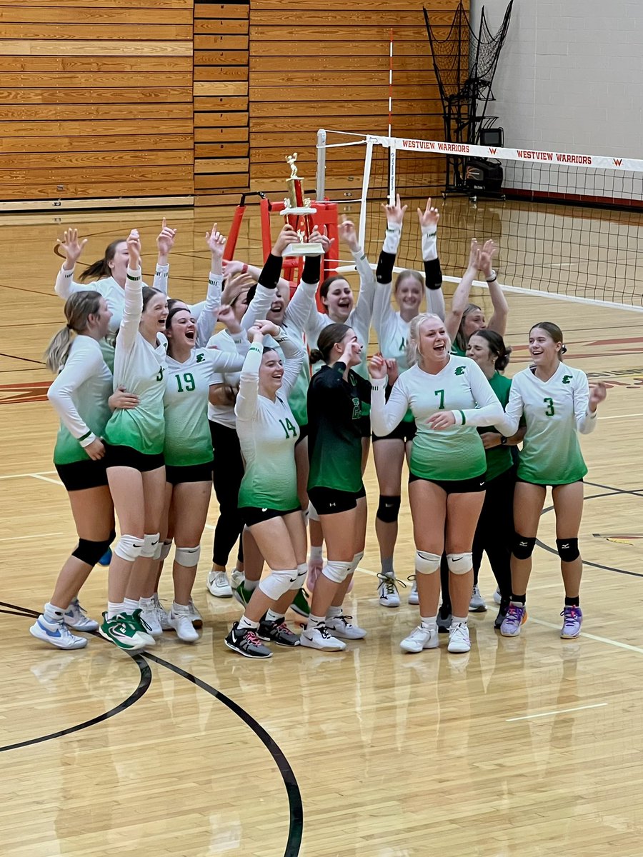 BlazersEastside's tweet photo. Eastside Volleyball goes undefeated on the day to win the 2025 Westview Invitational  #BlazerPride https://t.co/IyGKgqAn0y
