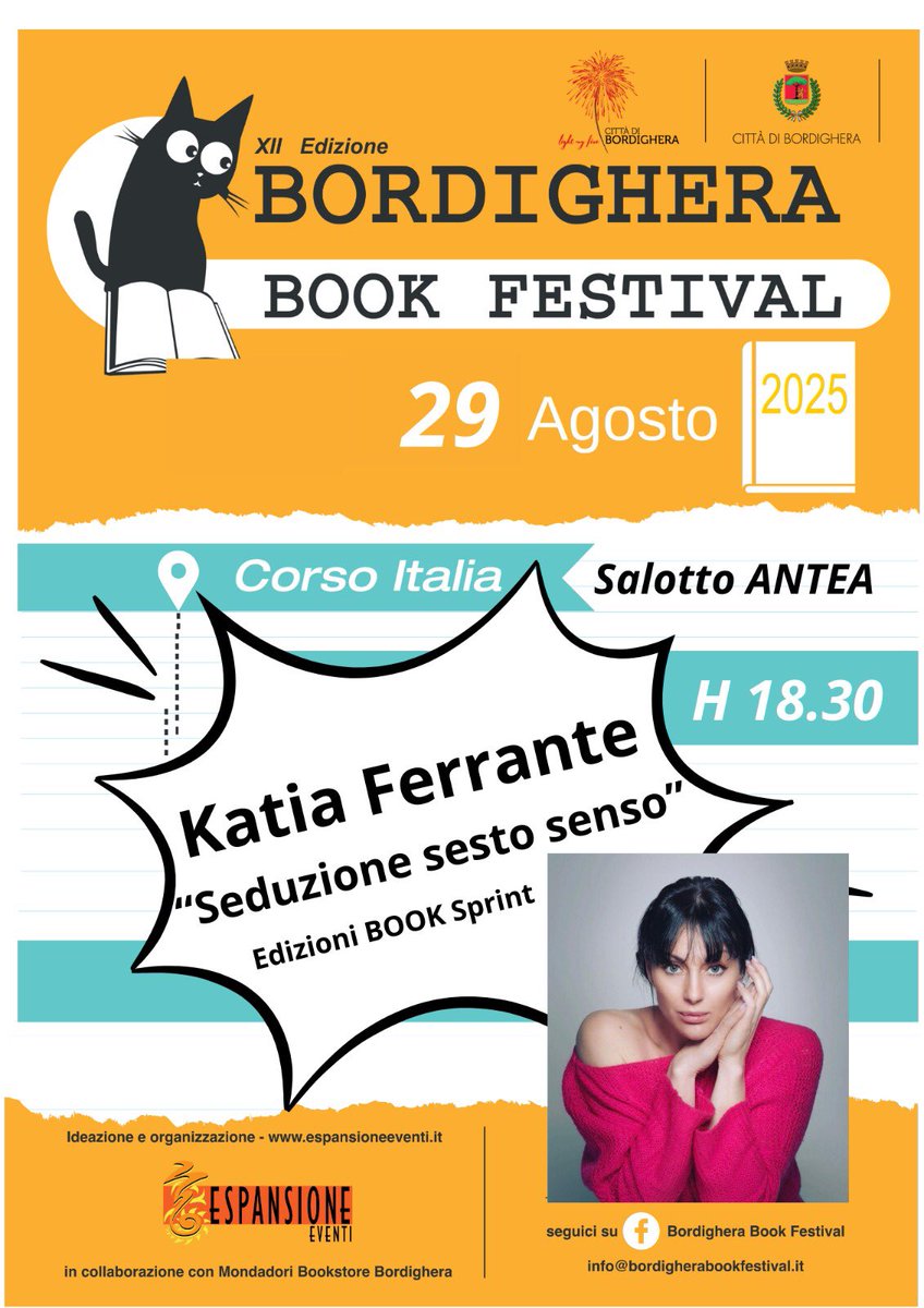 Onorata di aver preso parte in questo grande evento con il mio primo libro.📚
#autrice #bordigherabookfestival #katiaferrante #Liguria #12edizione