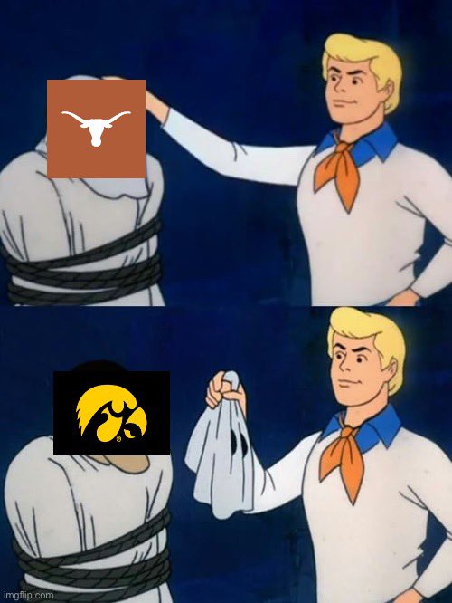 HoneyBucketHero's tweet image. Figured it out. #TEXASvsOSU #CollegeFootball 

(Sorry @lucy_rohden)