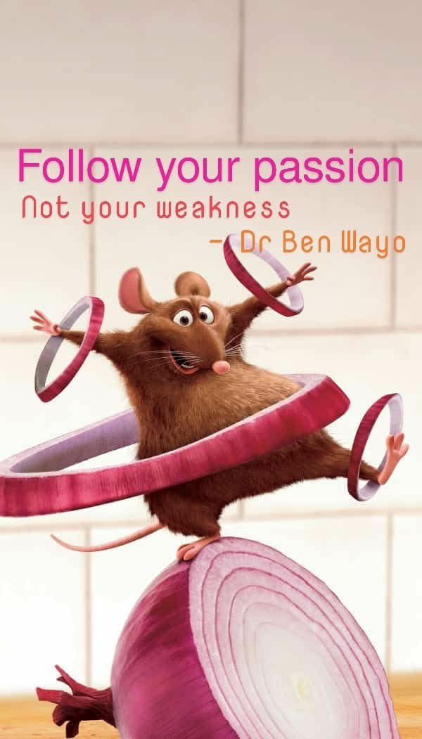 MOVE FORWARD!

Your weakness pushes you backwards.

Your passion pushes you forward.

Follow your passion not your weakness.

#DrBenWayo
#PersonalDevelopment
#donotacceptdefeatforwhatyoucanrepeat