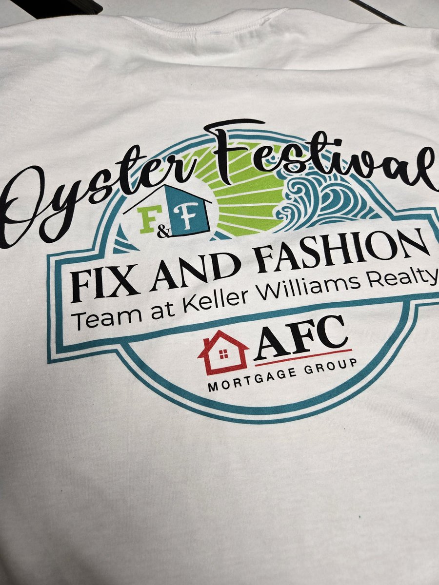 NewtownApparel's tweet photo. #norwalkoysterfestival tees https://t.co/zQtyhzXdqn