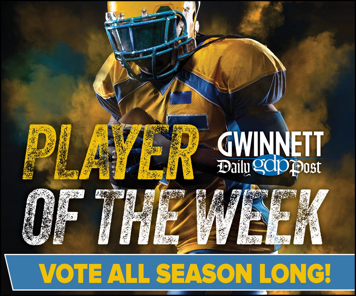 GwinnettDaily's tweet photo. 🏈 Who’s your pick?
Vote now for the GDP Player of the Week (Week 3)! 🗳 Voting closes Tuesday at 5 PM!
👉 Cast your vote here: https://t.co/yb4lYJvQ2I
#NorthGwinnett #Lanier #Brookwood #Seckinger #GDPPlayerOfTheWeek #GDPFootball https://t.co/Axi9Sws5K9
