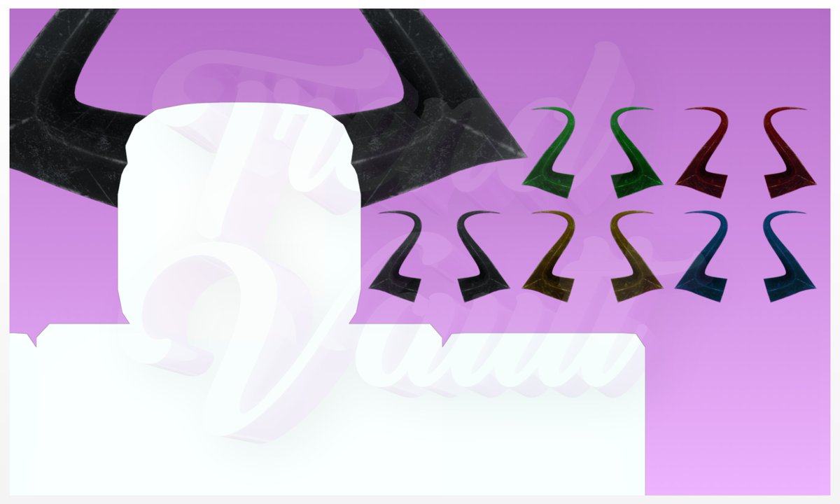 UGC DROP! 😈🤘

Made some new horns with 5 colors, they also have PBR!

Likes &amp; Retweets are appreciated! 🩷

Grab them at:
roblox.com/catalog?Keywor…

Follow us and join our group for more!
#UGC #robloxugc #Roblox