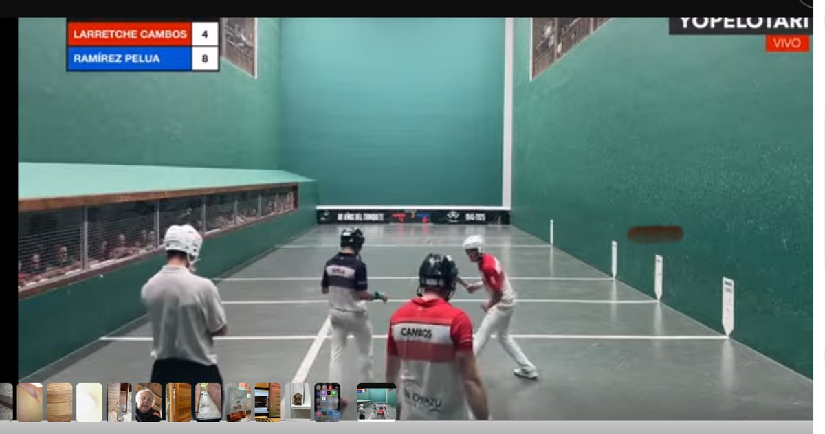 La pareja uruguaya campeona en Pamplona. Final contra la pareja francesa. 👏🏻👏🏻👏🏻