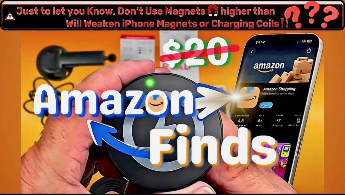 MrNobleTV's tweet image. 📌 Strongest MagSafe Charger Under $20?! 🤯

• Strong Grip. Fast Charge. Low Price.💰
• 🤔 Could This Be The BEST MagSafe Charger Under $20?

• Watch Full Video 👉 youtu.be/ger5_7-HoEE?si…

#iPhoneAccessories #MagSafe #BudgetTech #MrNobleTV