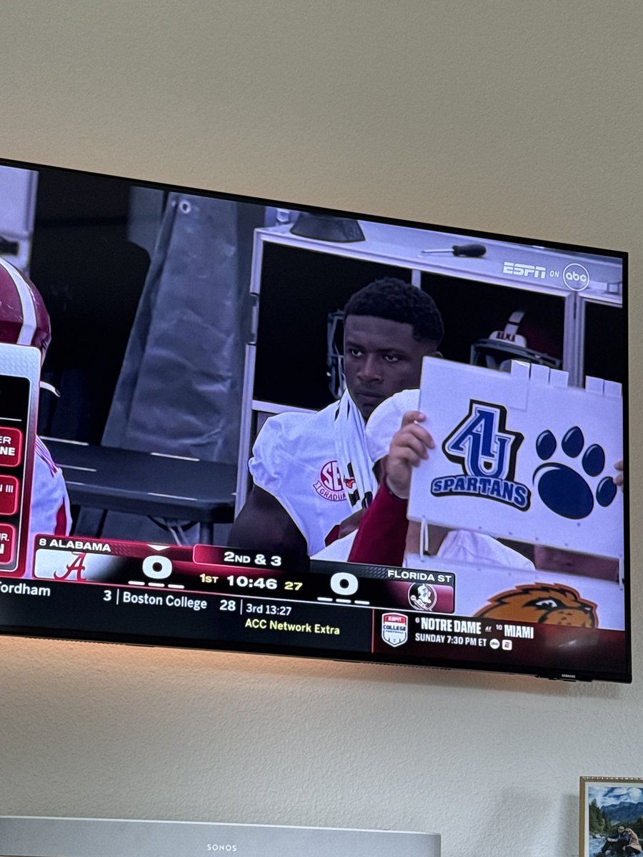 SeanArfsten's tweet photo. Bama and Florida State know ball @AUSpartanmlax https://t.co/PCFczvp3bG