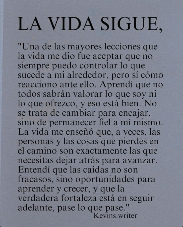 En aprender a vivir se nos va toda la vida.