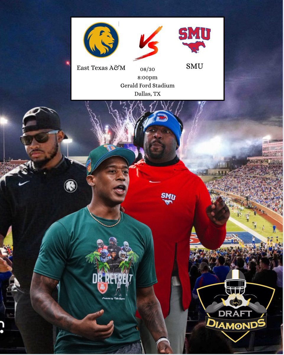 malikboynton2's tweet image. Sideline coverage for the SMU Home Opener.
Very excited to see two coaches — whom I’ve grown a lot of respect for — do what they love.
Let’s go! 📈
#LiveCoverage