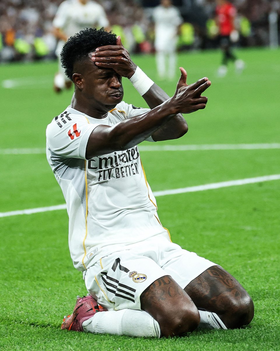 Vinícius Jr can't get enough of scoring 🤩🇧🇷