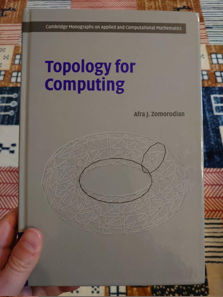 Frank Nielsen (@frnknlsn) on Twitter photo An excellent *concise* book to get an introduction to *topological data analysis* (TDA) with homology and Morse theory An excellent *concise* book to get an introduction to *topological data analysis* (TDA) with homology and Morse theory