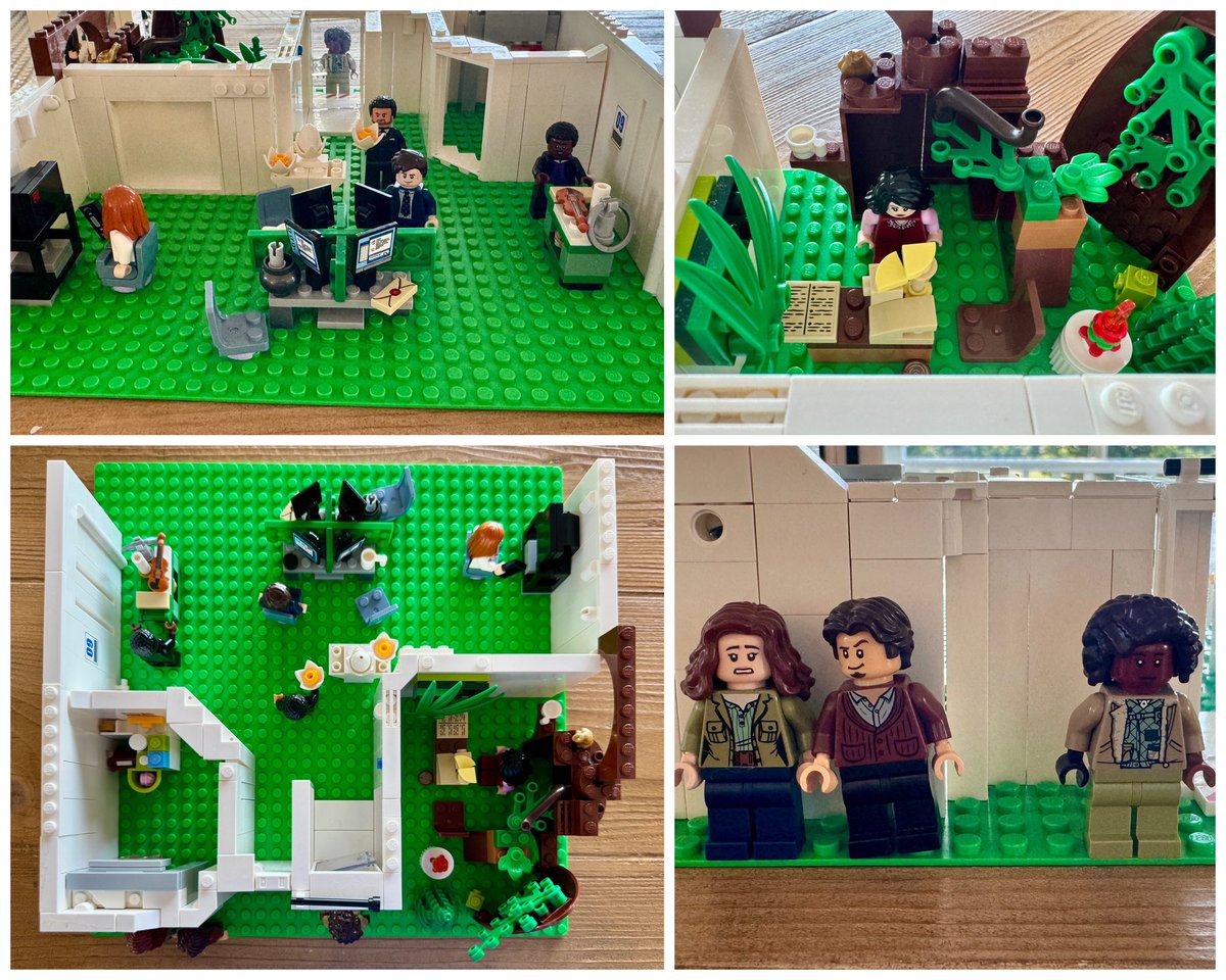 Have to show off my 11 yr old Severance super-fan daughter’s DIY severed floor LEGO 💧
#severance #LEGO #macrodatarefinement #markhelly <a href="/BenStiller/">Ben Stiller</a>