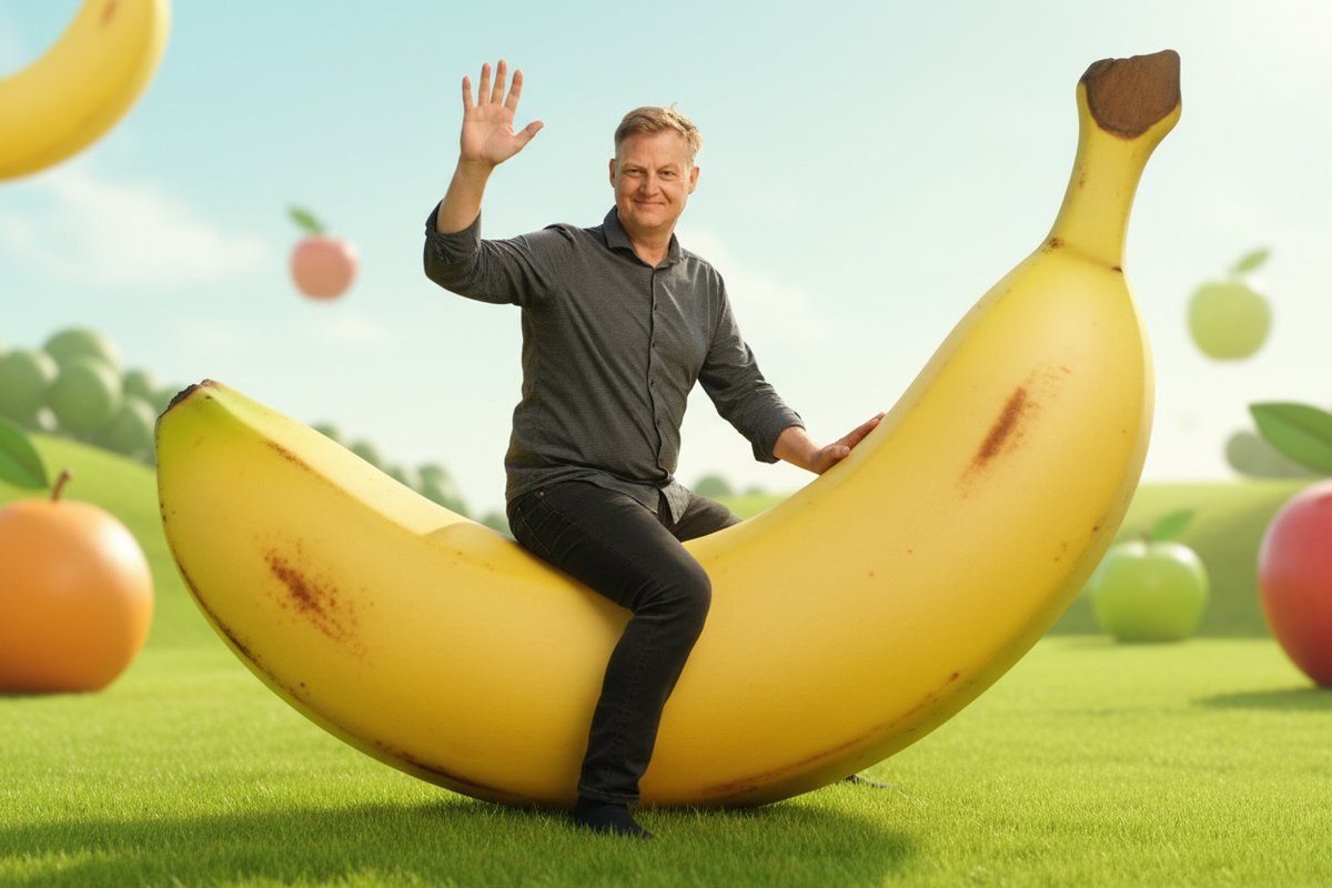 Nano Banana verändert wirklich alles. Im Blitztempo erstellt dieses KI-Modell jedes Bild (wie dieses) und verändert das, was da ist (wie hier: mich), so gut wie gar nicht. Kreativität ohne Limits.