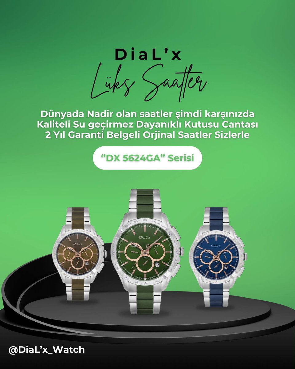 DialxWatch's tweet photo. DiaL'x Watch DX 5624 Seri Erkek Saati https://t.co/DU3jtU1dkW