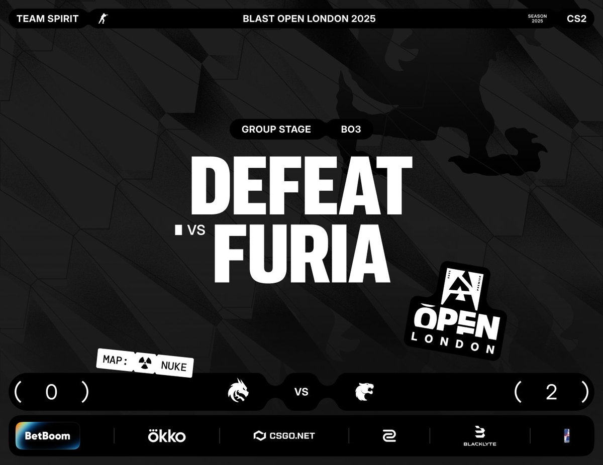 Team Spirit CS2 tweet media