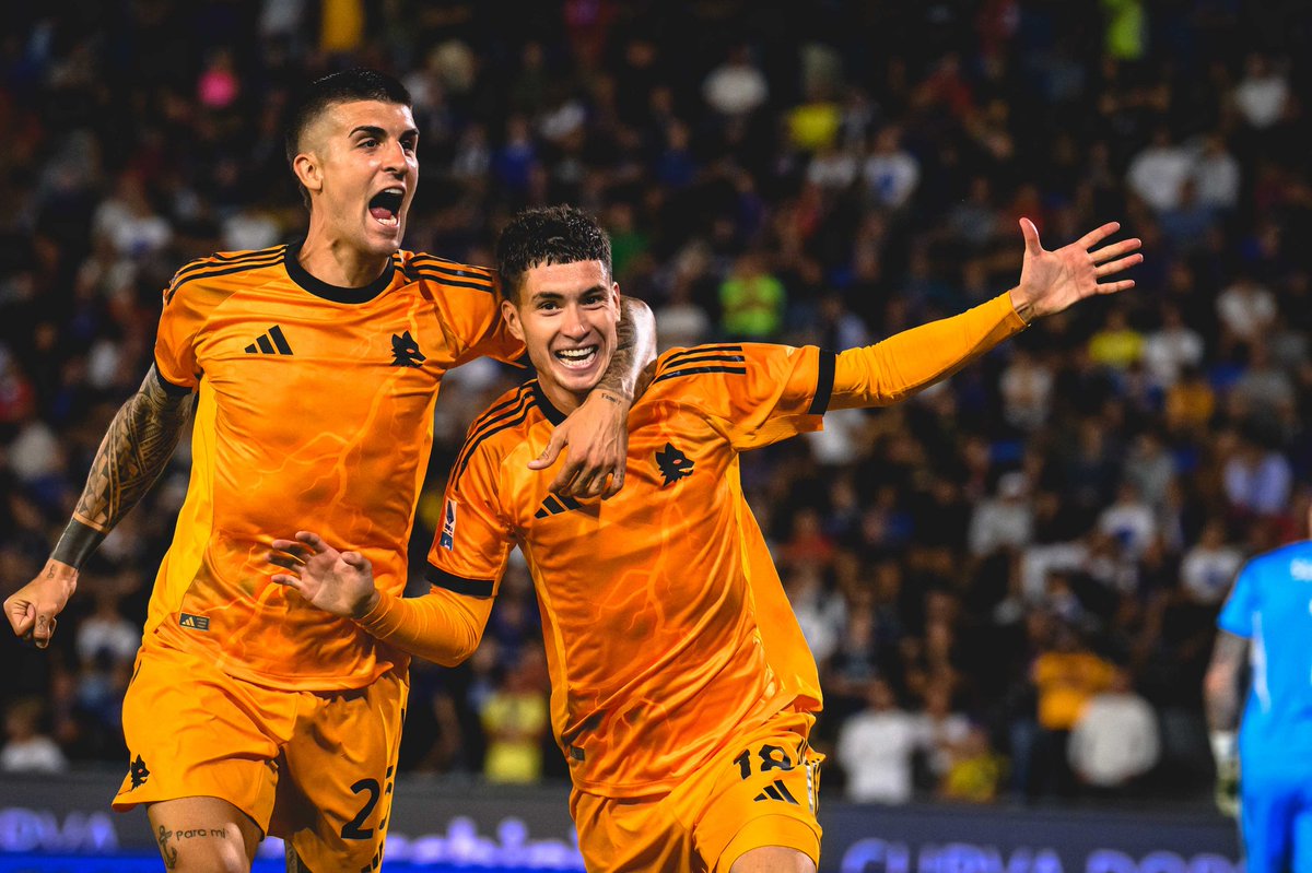 𝐅𝐞𝐜𝐡𝐚𝟐✅𝐏𝐢𝐬𝐚 𝟎 - 𝟏 𝐑𝐨𝐦𝐚

3 puntos más en la visita de la Roma frente al Pisa con el único tanto de Matías Soule🇦🇷.
ForzaRoma❤️💛