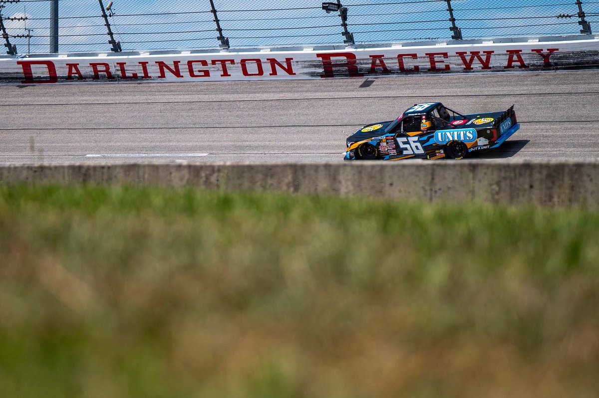So proud of this team! P8 at Darlington with a rocket ship they put under me!  Big thanks to UNITS and Coble Enterprises for believing in us!