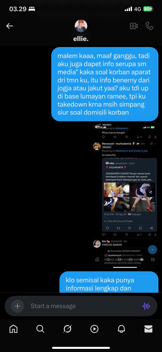 ndolenotdinul's tweet photo. GAYSSS AKU UP LAGIII SEMOGA GA KENA BANNED MASSAL YAA

TOLONG RT SEBANYAK" NYAA‼️

ini korban" kekejaman aparat kitaaa
dokumentasi lainnya aku share di bawah https://t.co/lLI9JJmeKk