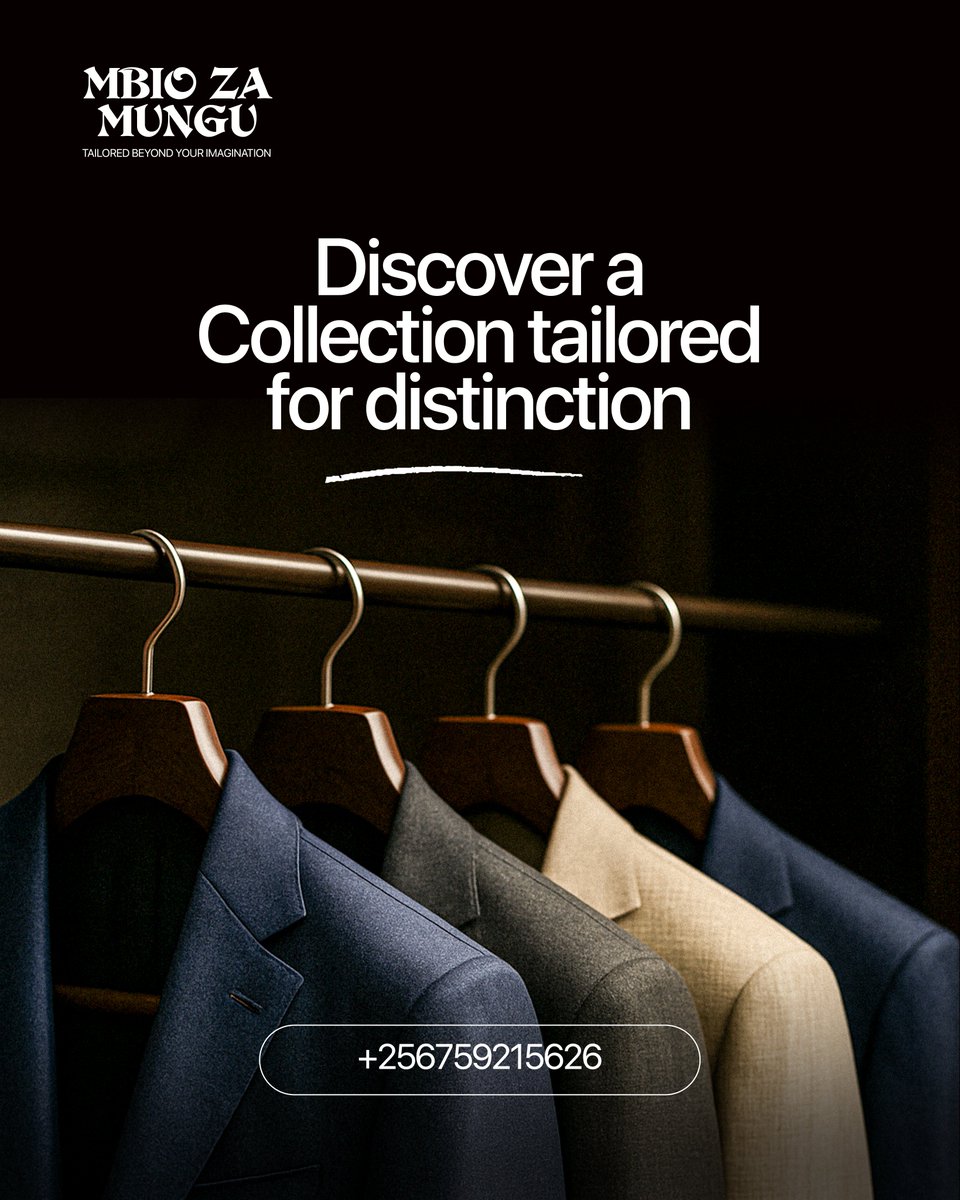 ✨ The beginning of timeless elegance.
#MbioZaMungu #StyleWithMeaning