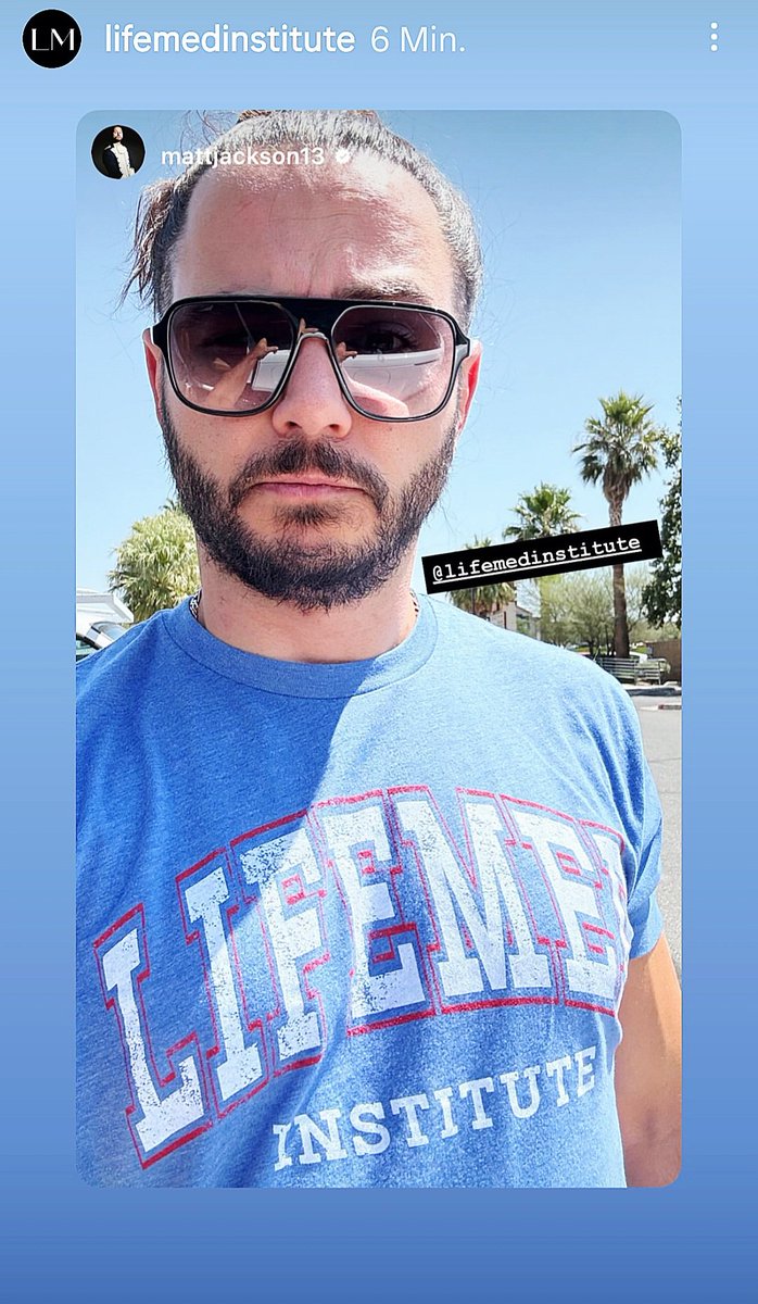 NicoleG675's tweet photo. Matt take his time to relax and heal... all the best for you and Nick this upcoming week 🧡💚
@youngbucks
( 📷 #mattjackson13 IG-Story
#lifemedinstitute IG-Story ) https://t.co/XbqsbR3z95