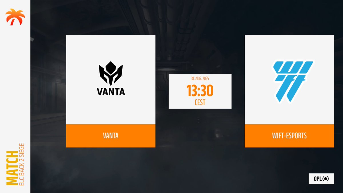 🥉 Match pour la 3e place 🥉

Notre aventure n’est pas finie 🔥
Il nous reste un dernier défi pour décrocher le podium !

⏰ Dimanche – 13h30
⚔️ VANTA vs Wift Esports – BO3
📺 twitch.tv/devil_multigam…

On donnera tout une dernière fois 🖤
#VANTA #R6 #Siege #ELCBack2Siege