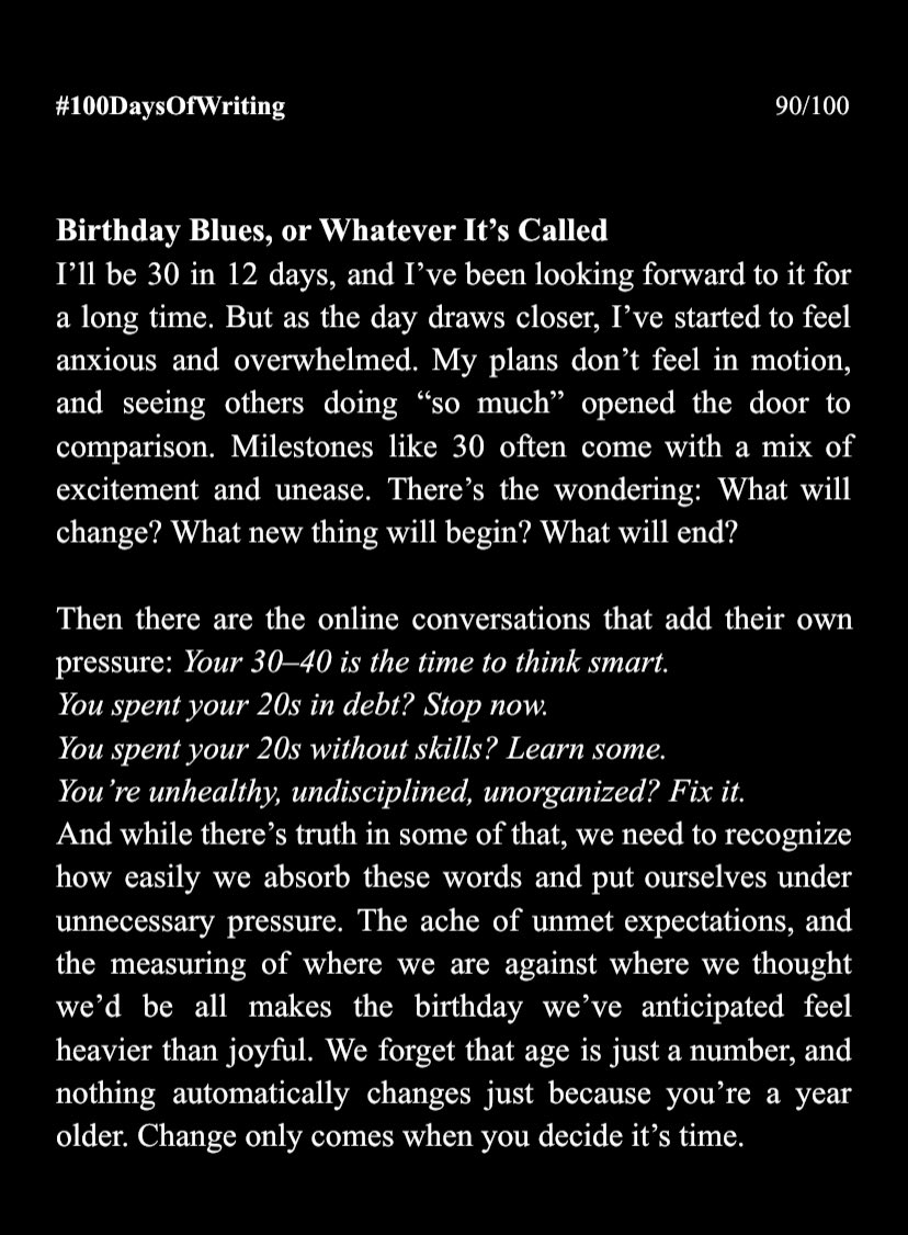dami_adejoro's tweet photo. 90/100
#100DaysOfWriting https://t.co/zt1SK89CAu
