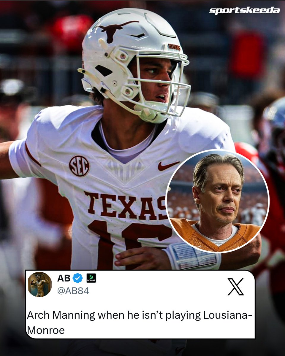 SKProFootball's tweet image. Antonio Brown and online fans can’t stop roasting Arch Manning after this one...

#NFL #ArchManning #TEXASvsOSU