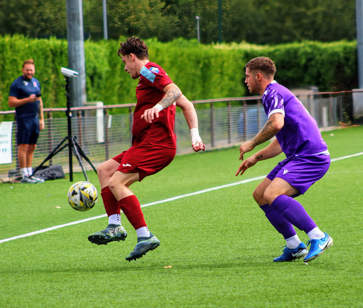 DNMEDIA1307's tweet photo. Some photos from @CGFC2024  vs @baldocktownfc 
1-3 💜❤️ https://t.co/GiA4710C5V