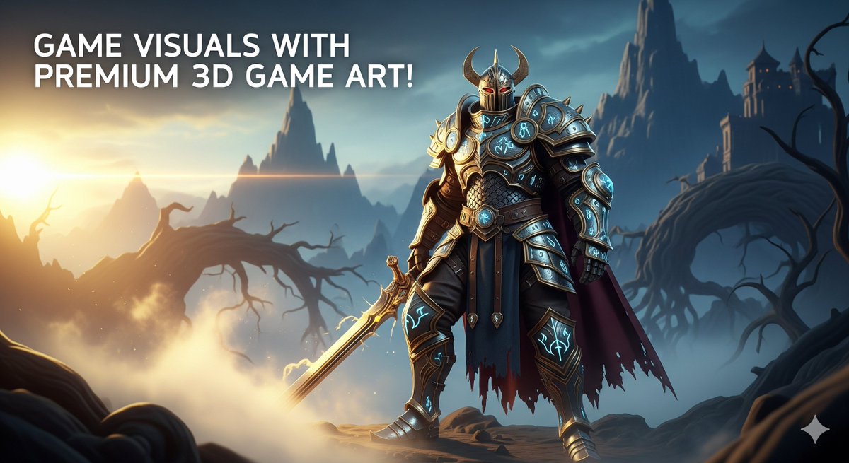 ProgressOne10's tweet photo. Level up your game visuals with premium 3D Game Art!

Bring your fantasy worlds, characters, and assets to life with high-quality 3D modeling and design.

https://t.co/AHbryxCfGP

#3DGameArt #GameDev #IndieDev #UnityArt #UnrealEngine #GameArt #CharacterModeling https://t.co/WKhPYasHq4
