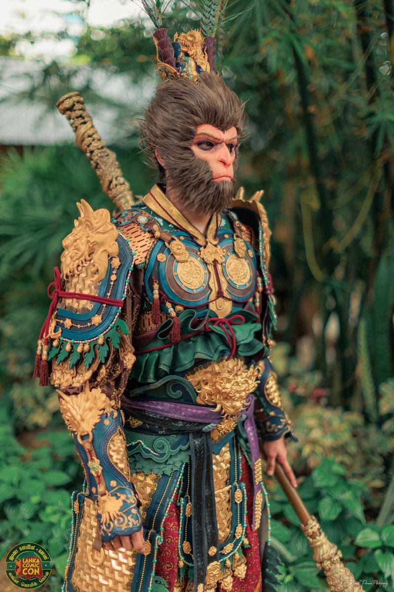 Look at this Sun Wukong! The best cosplay I've ever seen at a Lankan Comic Con #JourneyToTheWest