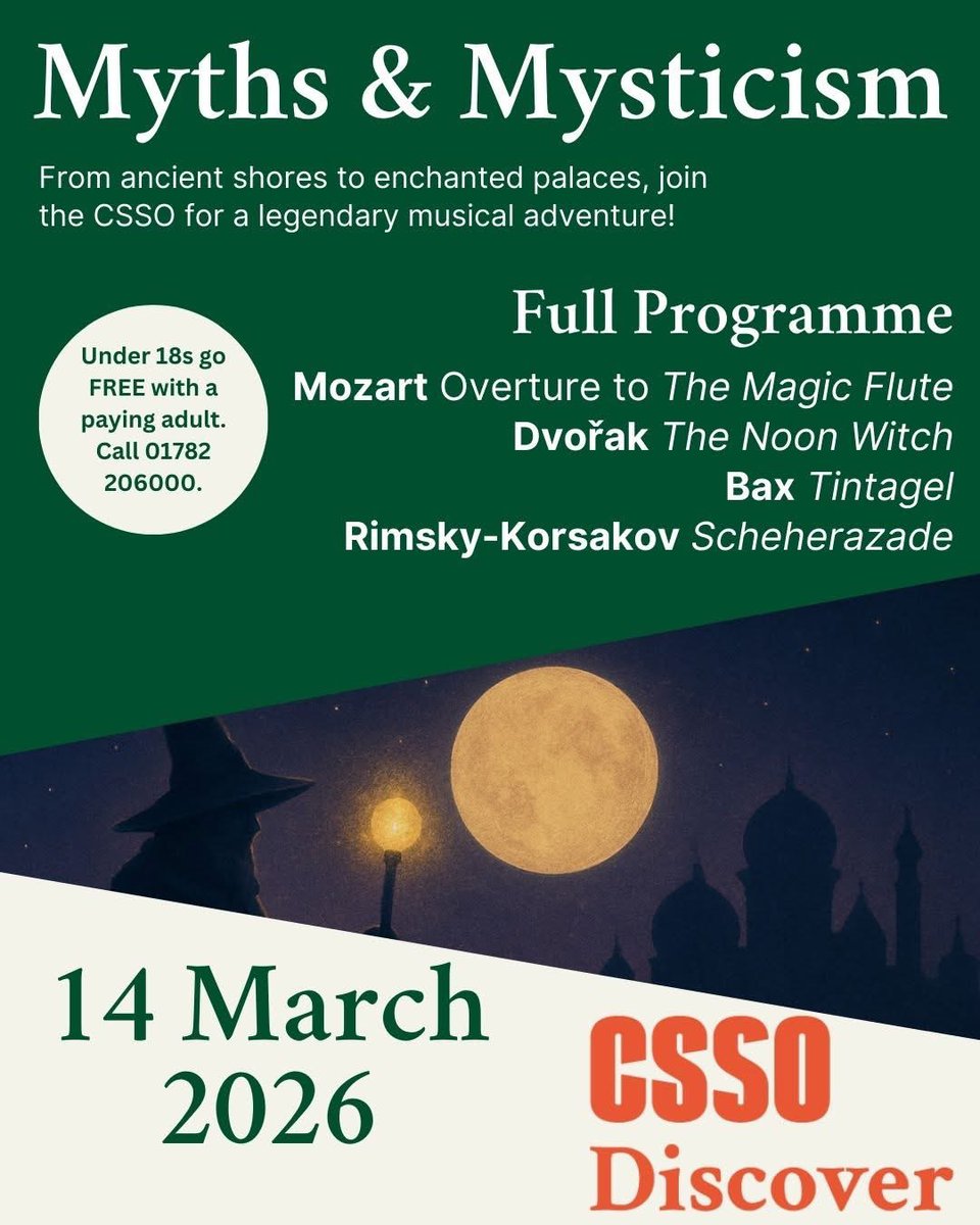 TheCSSO's tweet image. Introducing our 2025-2026 season!

From lush symphonic strings to film music favourites and the magic and mystery of the Arabian Nights, our Kings Hall concerts are sure to provide unforgettable musical experiences for everyone. 

Tickets on sale now⬇️
🎟 csso.co.uk/whats-on/
