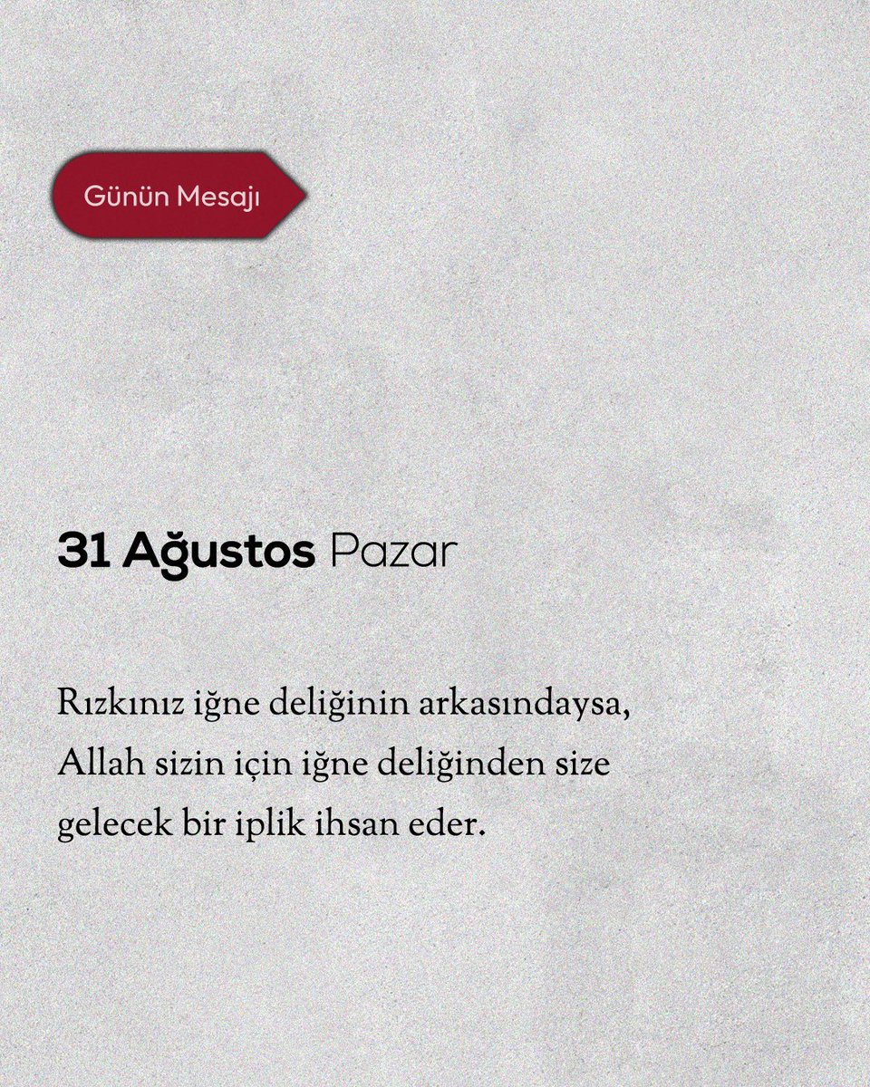 Günün Mesajı (@gune1mesaj) on Twitter photo 