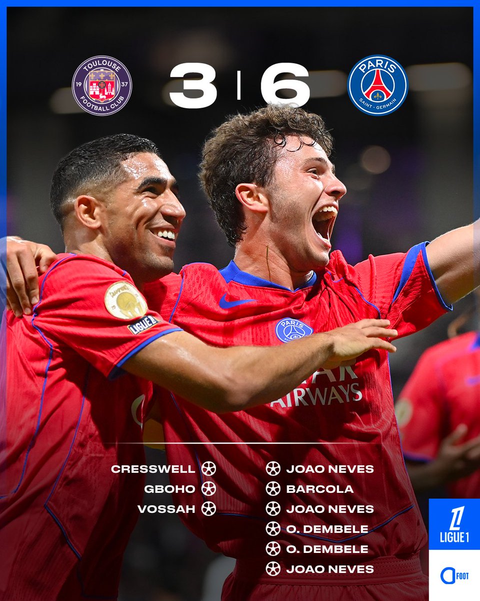 Actu Foot (@actufoot_) on Twitter photo ๐จ รA YโEST : ๐๐ ๐ ๐๐๐๐๐ก๐ ๐ฃ๐ฆ๐ ๐๐ฆ๐ง ๐๐๐ก๐๐ฬ๐ !!! โ
โค๏ธ๐
๐ฆ๐ข๐๐ฅ๐ฬ๐ (PRESQUE) ๐ฃ๐๐ฅ๐๐๐๐ง๐ ๐๐จ ๐ฆ๐ง๐๐๐๐จ๐  ๐๐ ๐ง๐ข๐จ๐๐ข๐จ๐ฆ๐ :
โฝ๏ธโฝ๏ธโฝ๏ธ Un triplรฉ XXL de Joao Neves ๐ต๐น.
โฝ๏ธโฝ๏ธ๐ฏ Ousmane Dembรฉlรฉ ๐ซ๐ท dรฉcisif trois fois.
๐งคDeux pรฉnaltys arrรชtรฉs pour ๐จ รA YโEST : ๐๐ ๐ ๐๐๐๐๐ก๐ ๐ฃ๐ฆ๐ ๐๐ฆ๐ง ๐๐๐ก๐๐ฬ๐ !!! โ
โค๏ธ๐
๐ฆ๐ข๐๐ฅ๐ฬ๐ (PRESQUE) ๐ฃ๐๐ฅ๐๐๐๐ง๐ ๐๐จ ๐ฆ๐ง๐๐๐๐จ๐  ๐๐ ๐ง๐ข๐จ๐๐ข๐จ๐ฆ๐ :
โฝ๏ธโฝ๏ธโฝ๏ธ Un triplรฉ XXL de Joao Neves ๐ต๐น.
โฝ๏ธโฝ๏ธ๐ฏ Ousmane Dembรฉlรฉ ๐ซ๐ท dรฉcisif trois fois.
๐งคDeux pรฉnaltys arrรชtรฉs pour