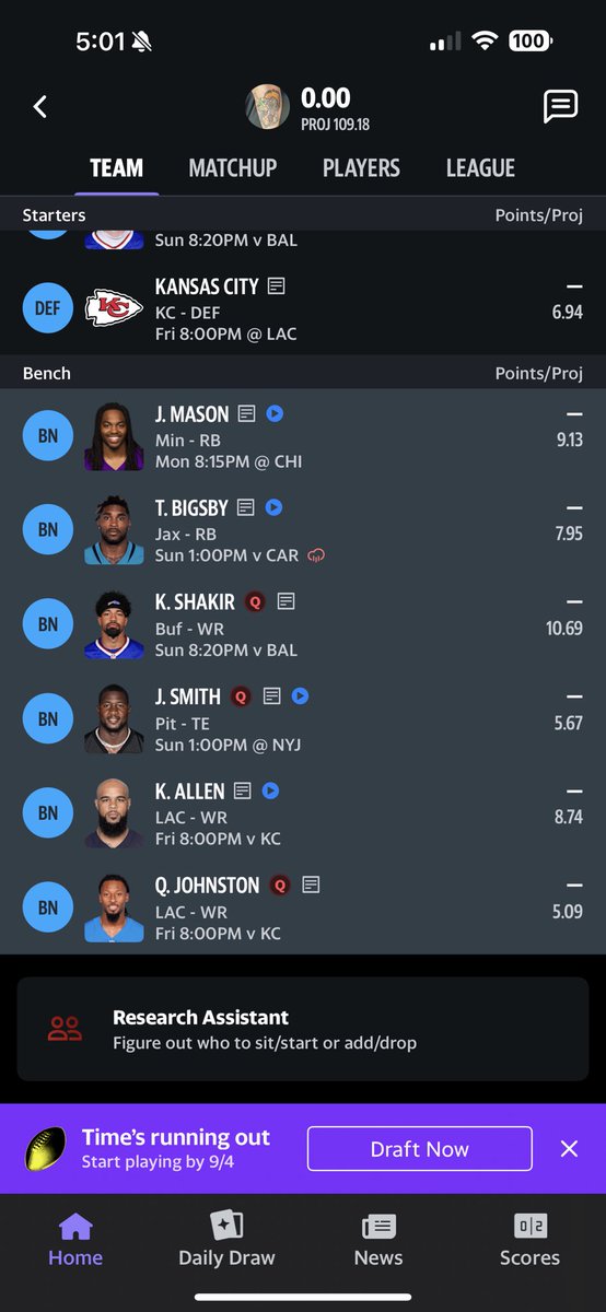 thisCASSIDYroks's tweet photo. @andyholloway Yahoo predicts I go 0-14. https://t.co/WmUa3lCjFb