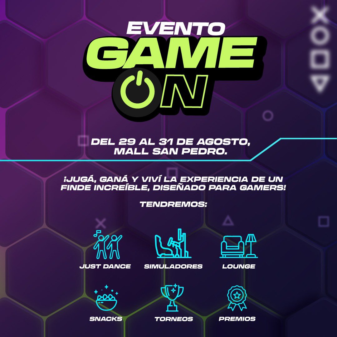 banconacionalcr's tweet image. 🎮😎 ¡Game On sigue con todo hoy sábado!
Hoy en Mall San Pedro 👉 actividades, premios y sorpresas. 🎁
Entrada GRATIS 👾 ¿Te lo vas a perder?
#DíadelGamer #GameOn #TomáelControl