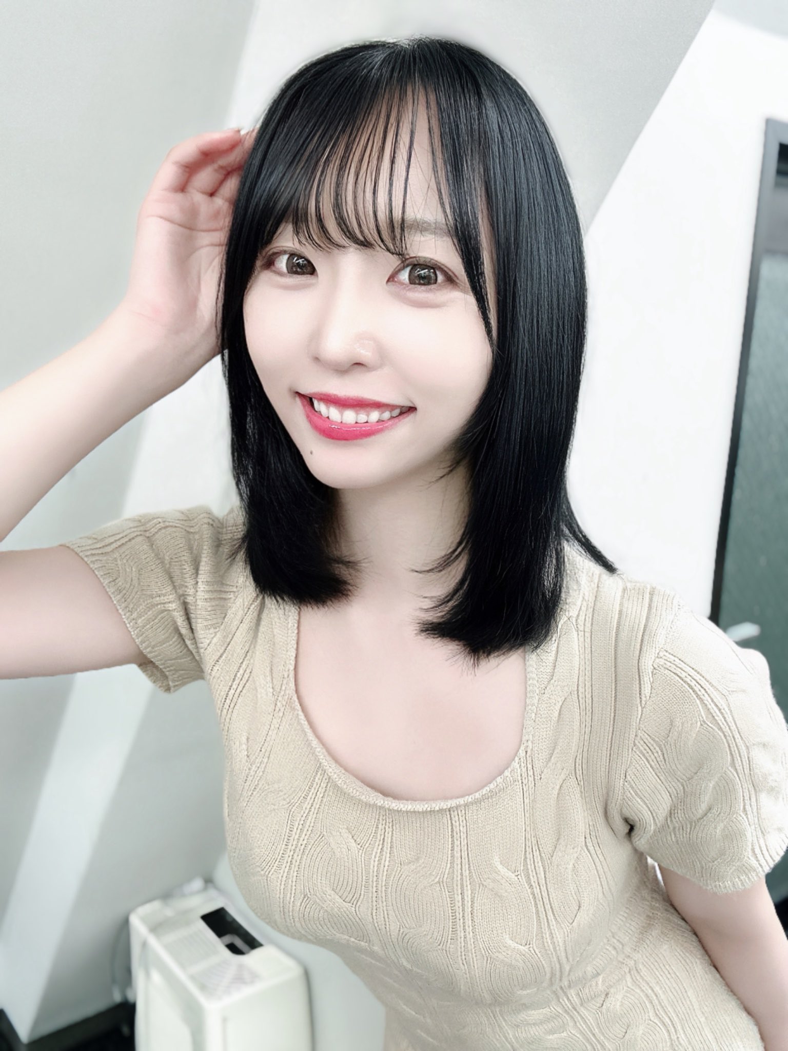 七瀬♡ 七瀬ちゃんカメラで撮ってもらいました🫶 ありがとう☺️ 最後は