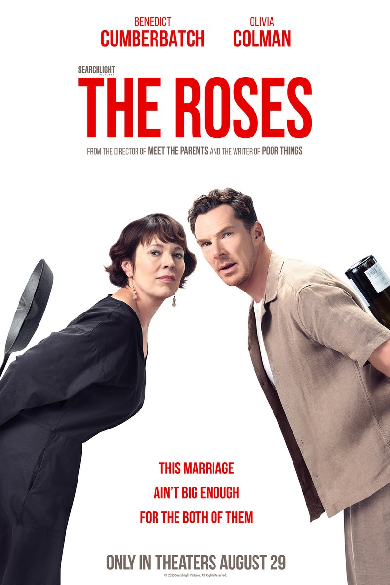 The Roses (Jay Roach, 2025): just bitter enough, I missed the cruelty of the original. #nfotd
